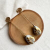 Aretes delicada dorado - Image 3