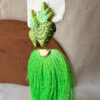 Aretes milagrito pompon verde - Image 2