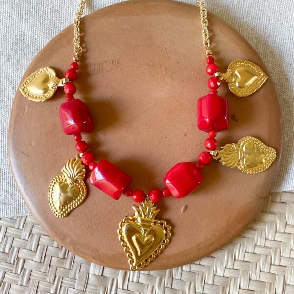 Collar vida coral