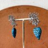Aretes arrecife plateado copal - Image 3