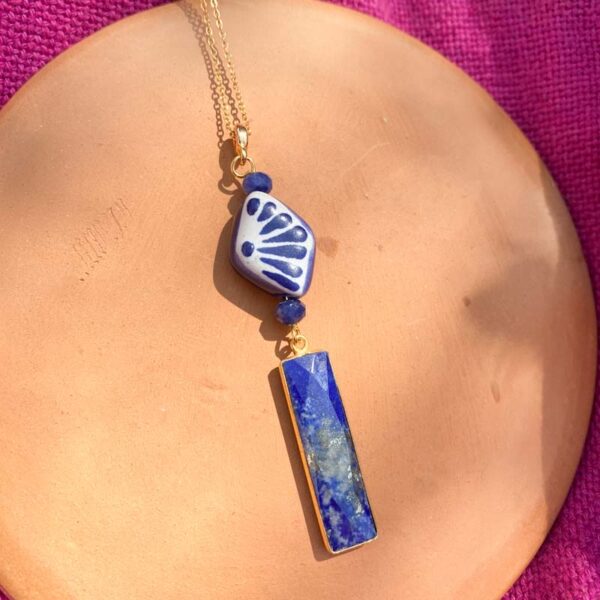 Collar coqueta lapislazuli - Image 5
