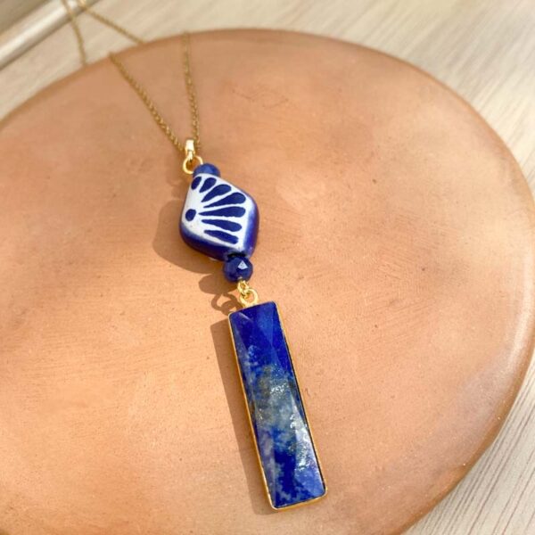 Collar coqueta lapislazuli - Image 3