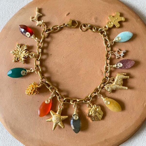 Pulsera luces navideñas